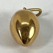 Load image into Gallery viewer, Vintage Egg 18K Yellow Gold Charm Pendant