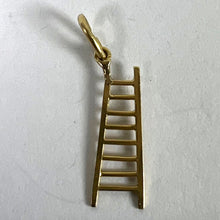 Load image into Gallery viewer, Vintage Small 18K Yellow Gold Climb The Ladder Charm Pendant