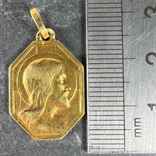 Load image into Gallery viewer, French Art Deco Paul Brandt 18K Yellow Gold Jesus Christ Medal Charm Pendant