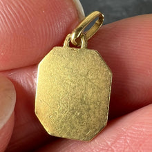 Load image into Gallery viewer, Augis Plus Qu’Hier 18K Yellow Gold Ruby Diamond Love Pendant Charm