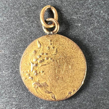 Load image into Gallery viewer, French Raphael's Cherub Rolled 18K Yellow Gold Filled Charm Pendant