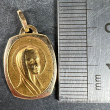 Load image into Gallery viewer, French Virgin Mary Rolled 18K Yellow Gold Filled FIX Charm Pendant