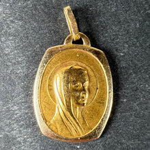 Load image into Gallery viewer, French Virgin Mary Rolled 18K Yellow Gold Filled FIX Charm Pendant