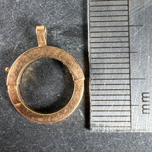 Load image into Gallery viewer, French Giant Spring Ring Closure 18K Rose Gold Charm Pendant Connector