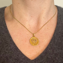 Load image into Gallery viewer, Becker French Zodiac Cancer Starsign 18K Yellow Gold Charm Pendant