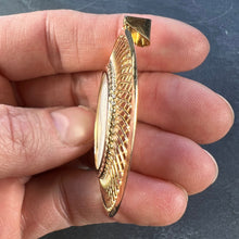 Load image into Gallery viewer, French 18K Rose Gold Mother-of-Pearl Virgin Mary Medal Pendant