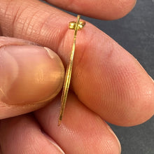 Load image into Gallery viewer, French Virgin Mary 18K Yellow Gold Charm Pendant