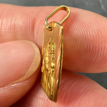 Load image into Gallery viewer, French 18K Yellow Gold Saint Christopher Charm Pendant