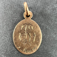 Load image into Gallery viewer, French Holy Chalice 18K Rose Gold Pearl Medal Pendant