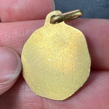 Load image into Gallery viewer, Augis Grun French Virgin Mary 18K Yellow Gold Charm Pendant