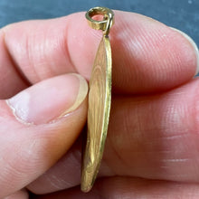Load image into Gallery viewer, French Dropsy Virgin Mary 18K Yellow Gold Charm Pendant