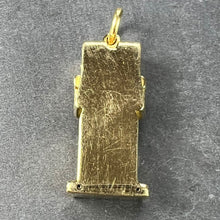 Load image into Gallery viewer, Large French Capricorn Zodiac Starsign 18K Yellow Gold Charm Pendant