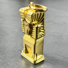 Load image into Gallery viewer, Large French Capricorn Zodiac Starsign 18K Yellow Gold Charm Pendant