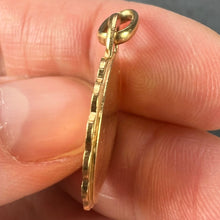 Load image into Gallery viewer, Augis More Than Yesterday 18K Yellow White Gold Enamel Ruby Love Pendant