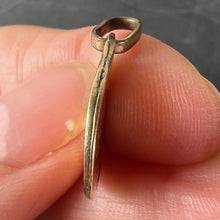 Load image into Gallery viewer, French Virgin Mary Rolled 18K Yellow Gold Filled Charm Pendant
