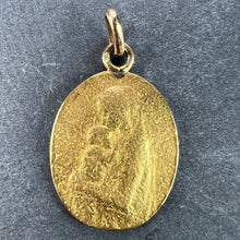 Load image into Gallery viewer, French Oscar Roty Madonna and Child 22K Yellow Gold Charm Pendant
