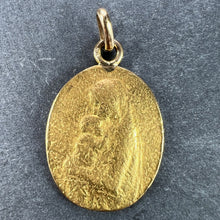 Load image into Gallery viewer, French Oscar Roty Madonna and Child 22K Yellow Gold Charm Pendant