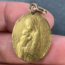 Load image into Gallery viewer, French Oscar Roty Madonna and Child 22K Yellow Gold Charm Pendant