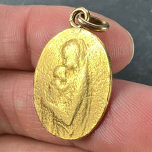 Load image into Gallery viewer, French Oscar Roty Madonna and Child 22K Yellow Gold Charm Pendant