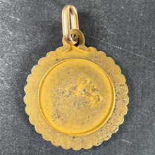 Load image into Gallery viewer, French Perroud Large Libra Zodiac Starsign 18K Yellow Gold Charm Pendant