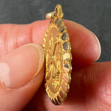 Load image into Gallery viewer, French Perroud Large Libra Zodiac Starsign 18K Yellow Gold Charm Pendant