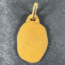 Load image into Gallery viewer, Vintage French Perroud Libra Zodiac 18K Yellow Gold Medal Pendant