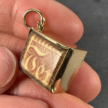Load image into Gallery viewer, 9K Yellow Gold British Ten Shillings Emergency Funds Charm Pendant