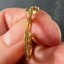 Load image into Gallery viewer, Vintage Italian 18K Yellow Gold Scorpio Zodiac Charm Pendant