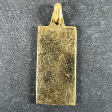 Load image into Gallery viewer, French Taurus Starsign Zodiac 18K Yellow Gold Charm Medal Pendant