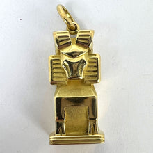 Load image into Gallery viewer, Large French Capricorn Zodiac Starsign 18K Yellow Gold Charm Pendant