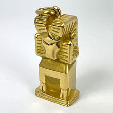 Load image into Gallery viewer, Large French Capricorn Zodiac Starsign 18K Yellow Gold Charm Pendant