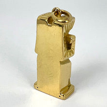 Load image into Gallery viewer, Large French Capricorn Zodiac Starsign 18K Yellow Gold Charm Pendant