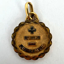 Load image into Gallery viewer, Augis More Than Yesterday 18K Yellow White Gold Enamel Ruby Love Pendant