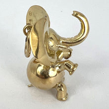 Load image into Gallery viewer, Large Lucky Elephant 14K Yellow Gold Charm Pendant