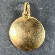 Load image into Gallery viewer, Vintage French Leo Starsign Zodiac 18K Yellow Gold Charm Medal Pendant