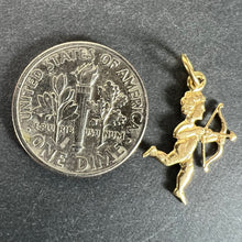 Load image into Gallery viewer, Vintage French Cupid Love 18K Yellow Gold Charm Pendant