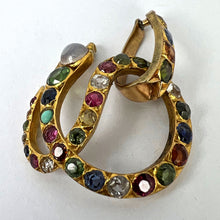 Load image into Gallery viewer, Serpent Snake 18K Yellow Gold Gem Set Pendant