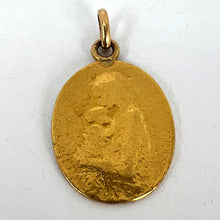 Load image into Gallery viewer, French Oscar Roty Madonna and Child 22K Yellow Gold Charm Pendant