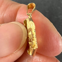 Load image into Gallery viewer, Vintage French Scorpio Scroll Zodiac 18K Yellow Gold Charm Pendant