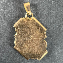 Load image into Gallery viewer, Vintage French Libra Scroll  Zodiac 18K Yellow Gold Charm Pendant