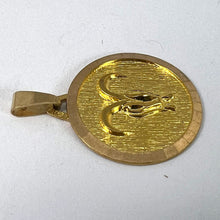 Load image into Gallery viewer, Vintage French Zodiac Ares 18K Yellow Gold Charm Pendant