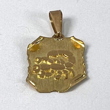 Load image into Gallery viewer, Vintage French Scorpio Scroll Zodiac 18K Yellow Gold Charm Pendant