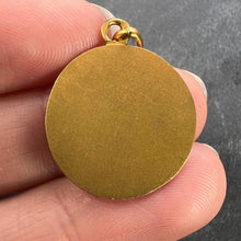 Load image into Gallery viewer, French Saint John the Baptist Jean 18K Yellow Gold Charm Pendant