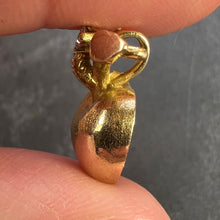 Load image into Gallery viewer, Apple 14K Yellow Gold Diamond Fruit Charm Pendant