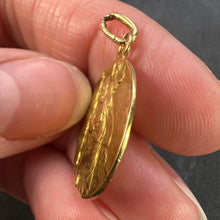 Load image into Gallery viewer, Vintage French St Christopher 18K Yellow Gold Charm Pendant