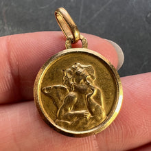 Load image into Gallery viewer, French Rafael’s Cherub 18K Yellow Gold Charm Pendant