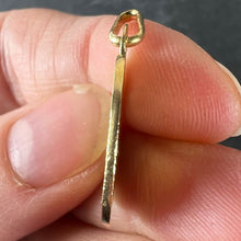 Load image into Gallery viewer, Augis Quentric French Saint Christopher 18K Yellow Gold Charm Pendant Medal