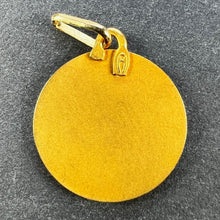 Load image into Gallery viewer, French Augis Saint John the Baptist 18K Yellow Gold Charm Pendant