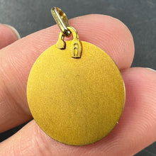 Load image into Gallery viewer, French Augis Saint John the Baptist 18K Yellow Gold Charm Pendant
