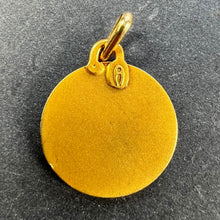 Load image into Gallery viewer, French Augis Raphael’s Cherub 18K Yellow Gold Charm Pendant